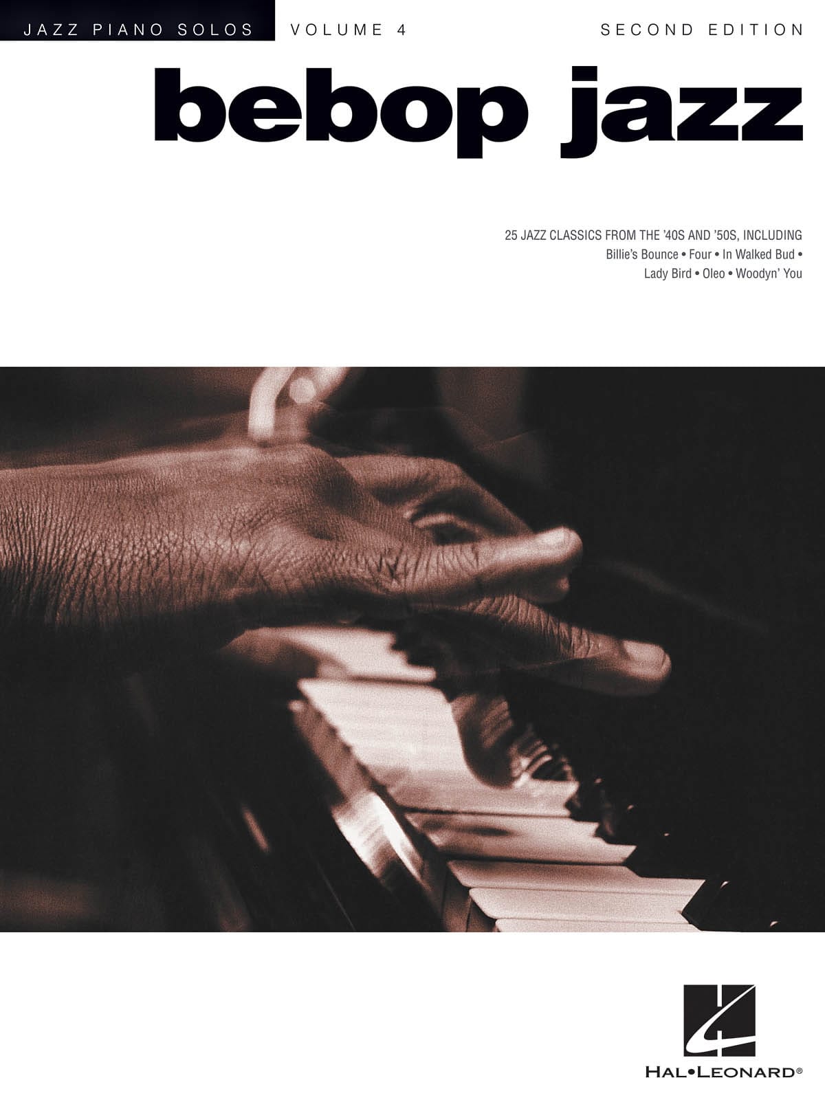 Jazz Piano Solos Series Volume 4 - Bebop Jazz - Partition - Jazz