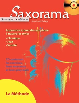 Saxorama la Méthode Partition Saxophone