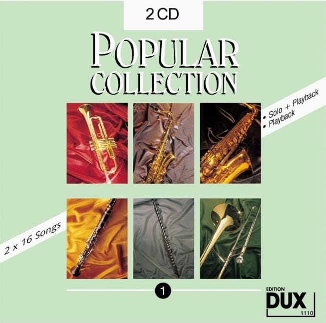 CD Popular collection volume 1 Partition Pop / Rock