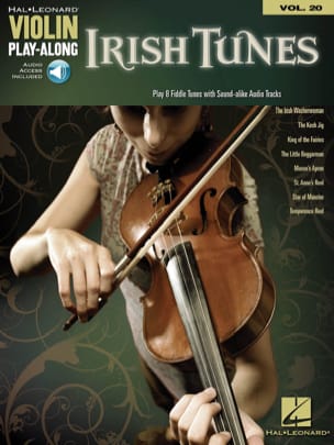Violin play-along volume 20 - Irish Tunes Partition Violon
