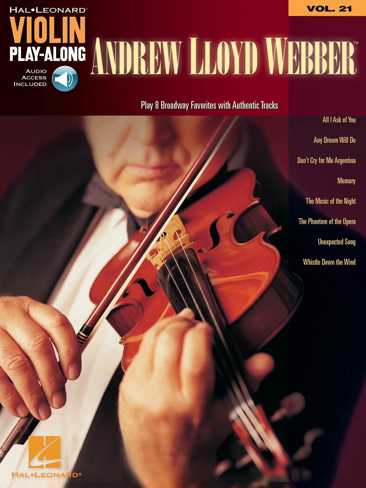 Violin play-along volume 21 - Andrew Lloyd Webber