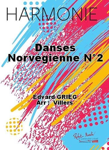 Danses Norvégienne N°2 - GRIEG - Partition