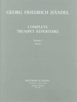 Complete Trumpet Repertoire Volume 1 HAENDEL Partition Trompette