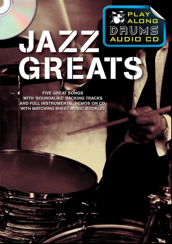 Play along drums audio CD - Jazz Greats Partition Batterie