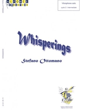 Whisperings Stefano Ottomano Partition Vibraphone