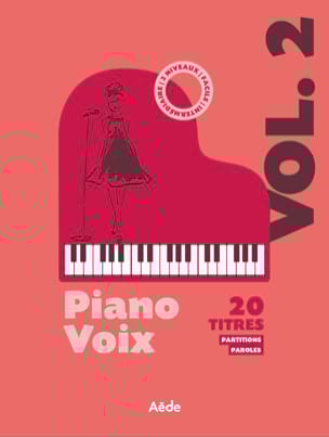 Piano Voix Vol. 2 Partition Chanson française
