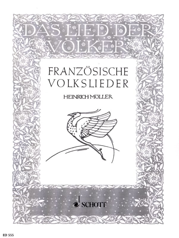 Französische volkslieder Partition Chanson française