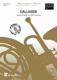 Galliarde Samuel Scheidt Partition Ensemble de cuivres