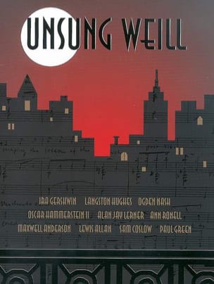 Unsung Weill WEILL Partition Musique de film
