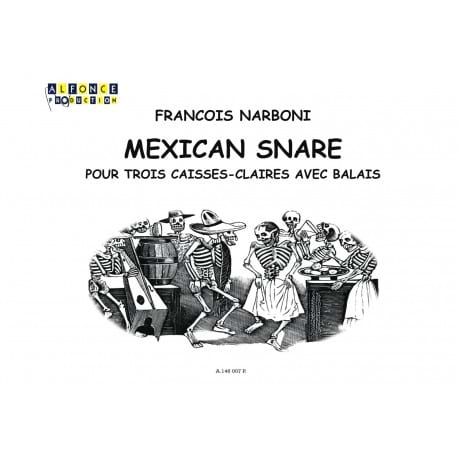 Mexican Snare - Trio de Caisses-Claires - François Narboni - Partition