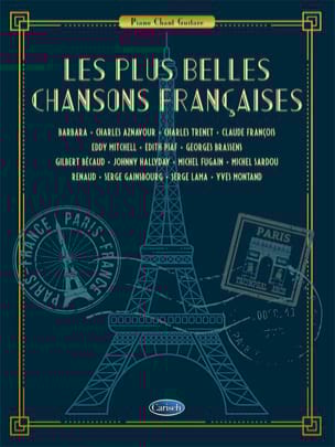 Les plus belles chansons françaises Partition Chanson française