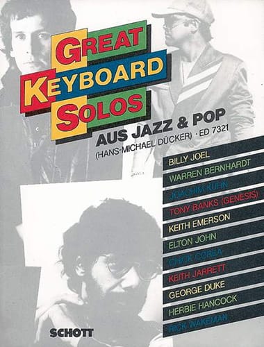 Great keyboard solos of jazz and pop - Hans-Michael Duecker