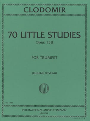70 Little Studies, Opus 158 - Pierre-François Clodomir - Partition
