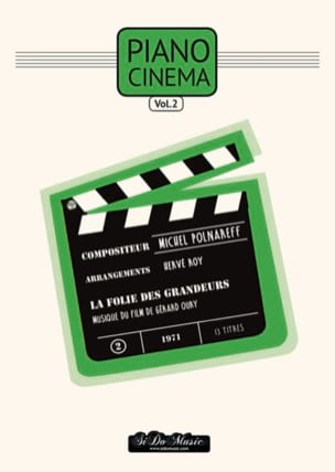 Piano Cinéma 2 - La Folie des Grandeurs - Michel Polnareff - Partition