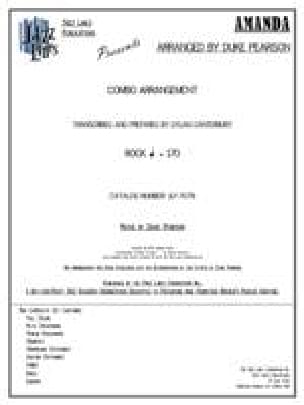 AMANDA [COMBO ARRANGEMENT] Duke Pearson Partition ENSEMBLES, BANDS