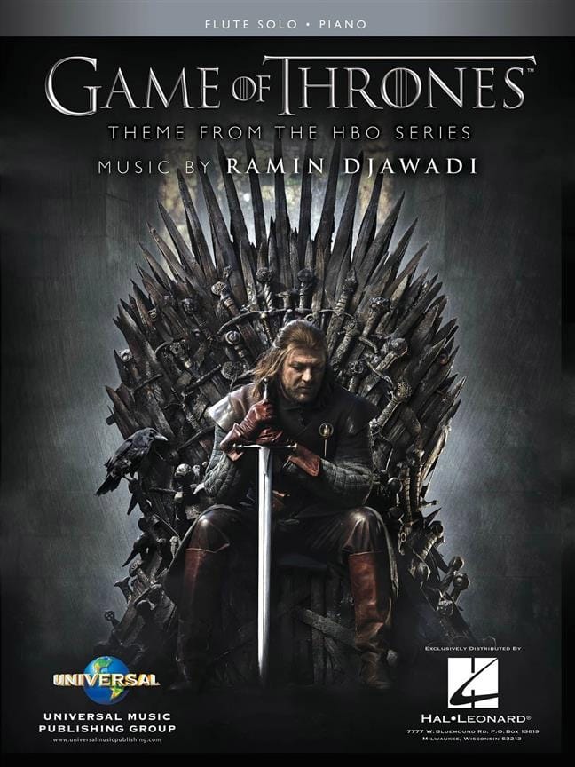 Game of Thrones - Thème de la Serie TV Partition Flûte traversière