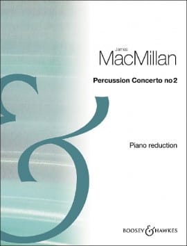 Percussion Concerto No.2 James MacMillan Partition Multi Percussions