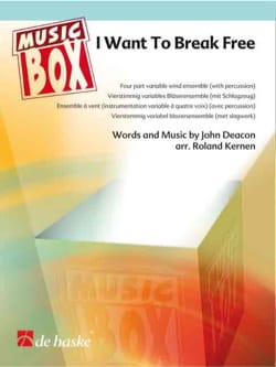 I want to break free - music box Queen Partition ENSEMBLES, BANDS