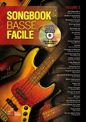 Songbook Basse Facile - Volume 2 Bruno Tauzin Partition Contrebasse