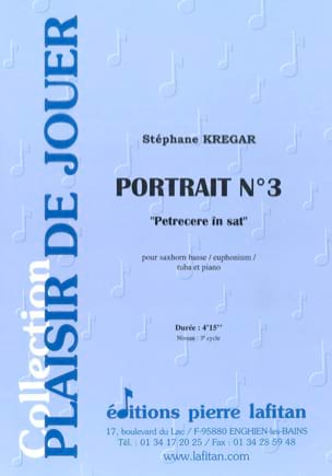 Portrait n° 3 - Saxhorn Stéphane Kregar Partition Tuba