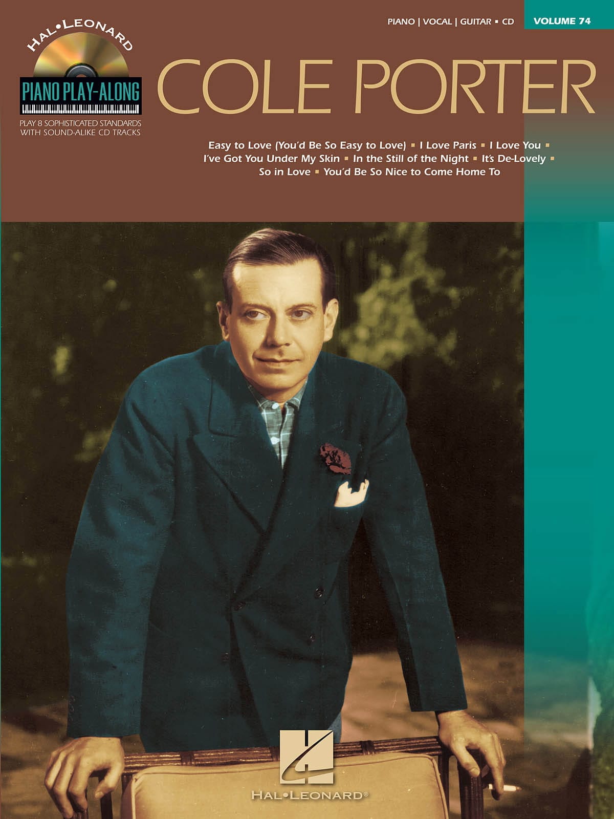 Piano Play-Along Volume 74 - Cole Porter Cole Porter Partition Jazz