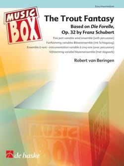 The trout fantasy - music box SCHUBERT Partition ENSEMBLES, BANDS