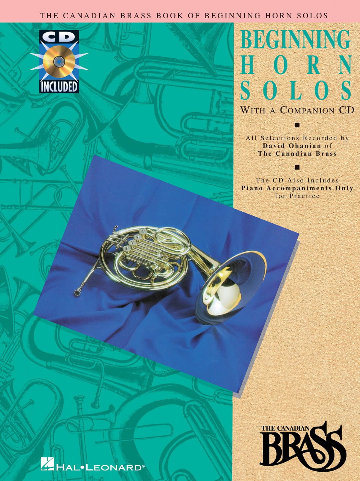 The Canadian Brass Book Beginning Horn Solos Partition Cor