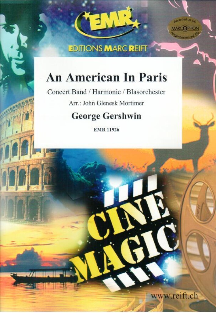 An American In Paris - Concert Band GERSHWIN Partition