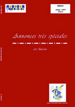 Annonces Très Spéciales Eric Thievon Partition Batterie