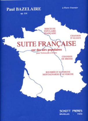 Suite Française Opus 114 Paul Bazelaire Partition Saxophone