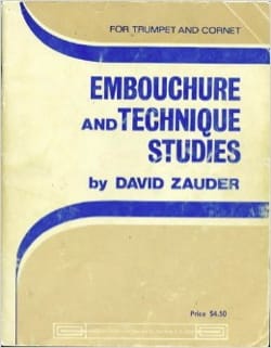 Embouchure And Technique Studies For Trumpet - David Zauder