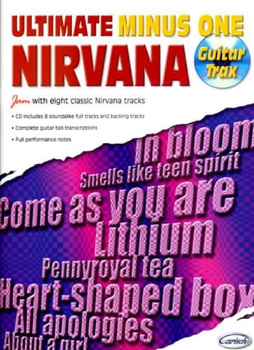 Ultimate Minus One - Guitar Trax Nirvana Partition Pop / Rock