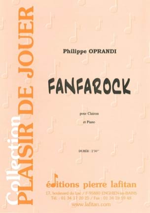 Fanfarock Philippe Oprandi Partition Trompette