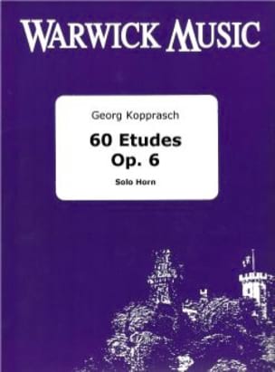 60 études op. 6 - Cor Georg Kopprasch Partition Cor