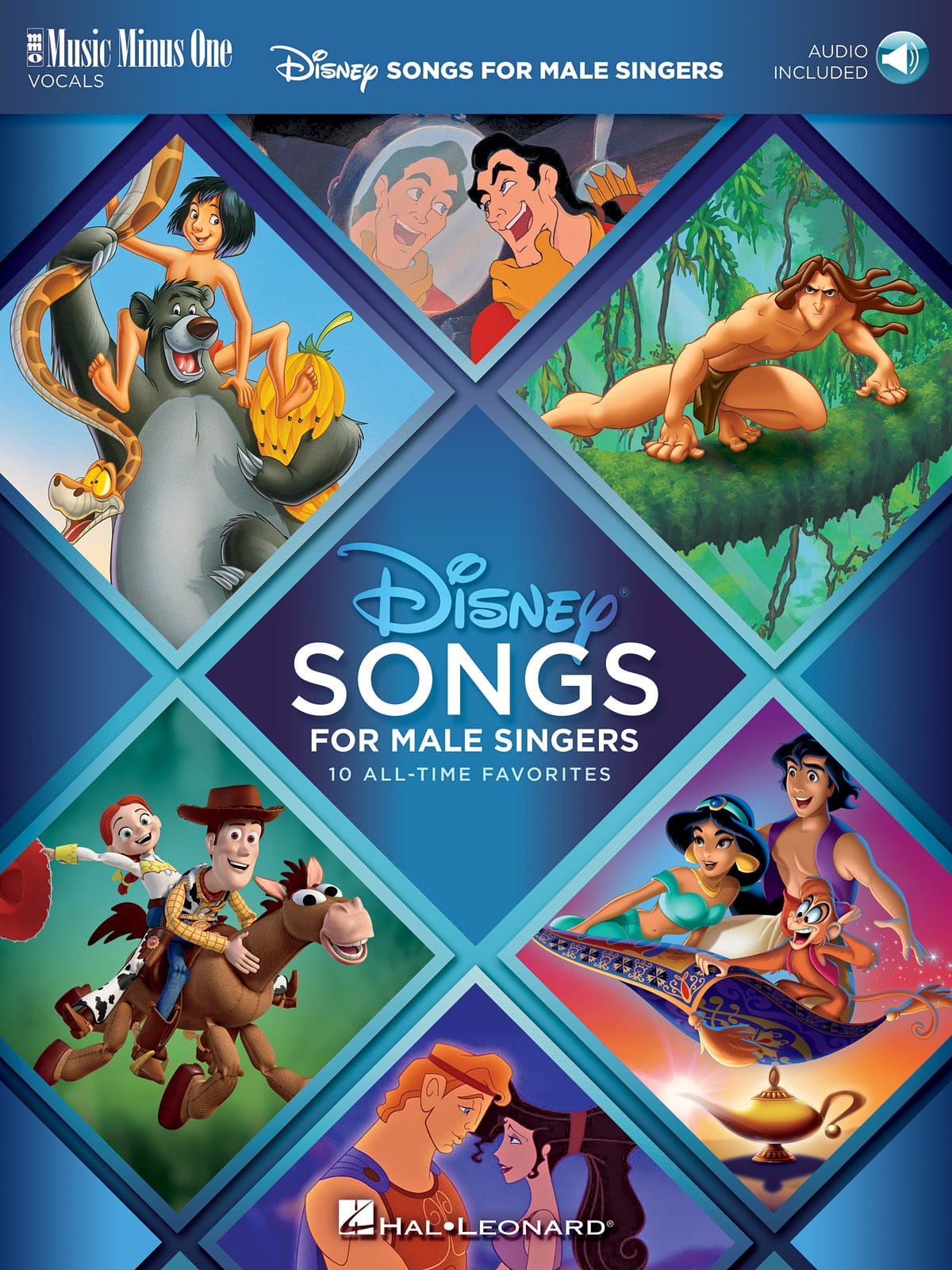 Disney Songs for Male Singers DISNEY Partition Musique de film