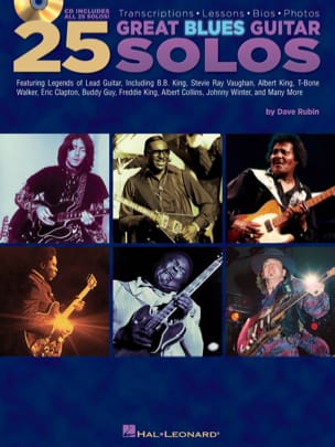 25 Great Blues Guitar Solos Partition Jazz