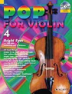 Pop for Violin Volume 4 - Bright Eyes Partition Violon