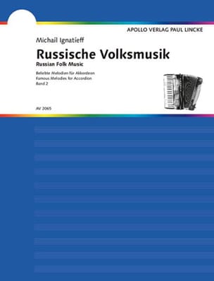 Russische Volksmusik Volume 2 Partition Accordéon