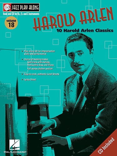 Jazz play-along volume 18 - Harold Arlen - Harold Arlen - Partition