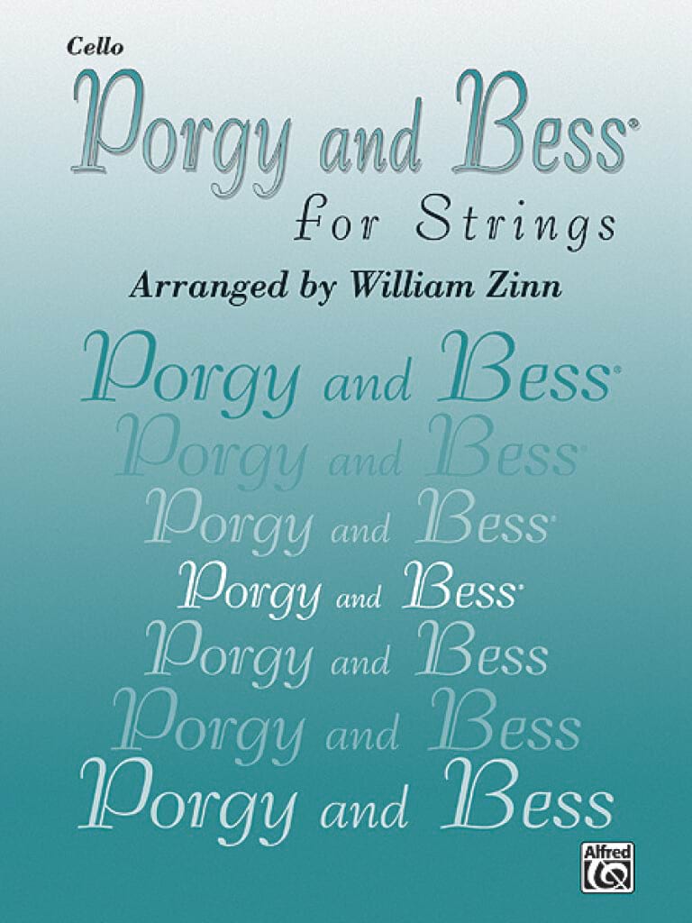 Porgy And Bess For Strings - Cello Part GERSHWIN Partition