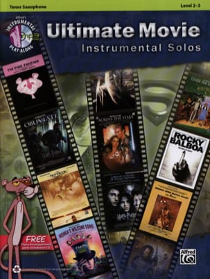 Ultimate movie - Instrumental solos Partition Saxophone