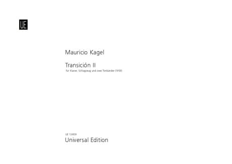 Transicion II Mauricio Kagel Partition