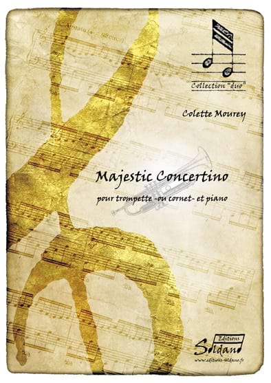Majestic Concertino Colette Mourey Partition