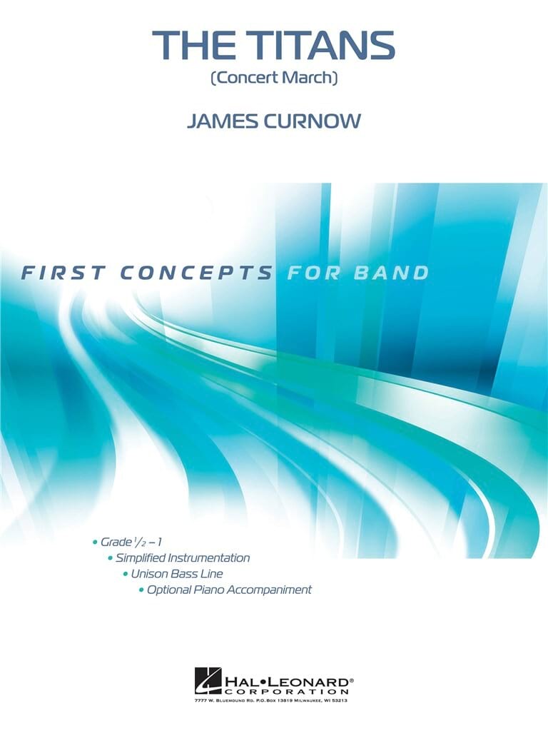 The Titans (Concert March) Curnow James Partition