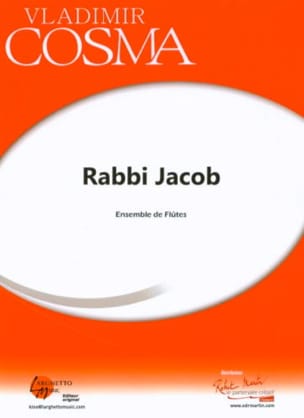 Rabbi Jacob Vladimir Cosma Partition Flûte traversière