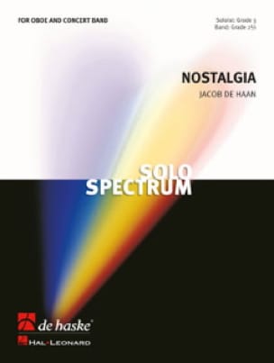 Nostalgia - Jacob de Haan - Partition - ENSEMBLES, BANDS
