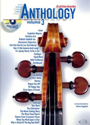 Anthology Volume 3 Partition Violon