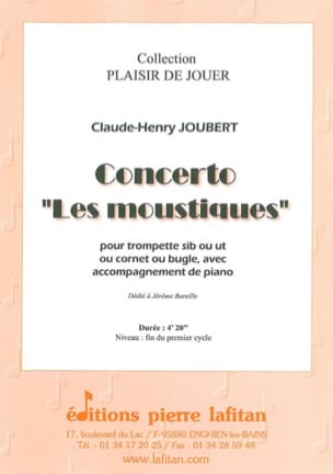 Concerto Les moustiques Claude-Henry Joubert Partition Trompette