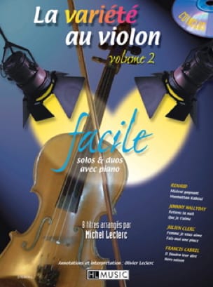La Variété Au Violon Volume 2 - Facile Partition Violon