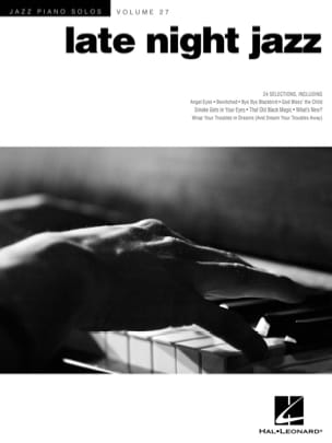Jazz Piano Solos Series Volume 27 - Late night jazz Partition Jazz